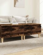 vidaXL Странични маси 2 бр опушен дъб 50x46x35 см инженерно дърво