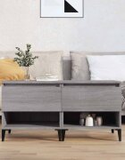 vidaXL Странични маси 2 бр сив сонома 50x46x50 см инженерно дърво