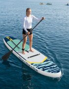vidaXL SUP дъска с място 2 в 1 APEX 305 x 76 x 15 cm Синьо