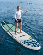 vidaXL SUP дъска с място 2 в 1 APEX 335 x 76 x 15 см Синьо