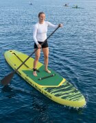 vidaXL SUP дъска с седалка 2 в 1 POSEIDON 305 x 76 x 15 cm Зелено