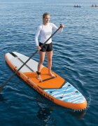 vidaXL SUP дъска със седалка 2-в-1 TRITON 305 x 76 x 15 cm Синьо