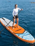 vidaXL SUP дъска със седалка 2-в-1 TRITON 366 x 81 x 15 см Синьо