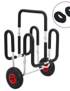 vidaXL SUP количка за 2 дъски за сърф 90 кг алуминий
