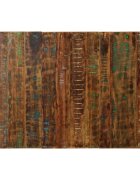 vidaXL Табла за глава Multicolour 120 cm Масивна дървесина Reclaimed