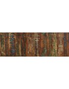 vidaXL Табла за глава Multicolour 180 cm Масивна дървесина Reclaimed