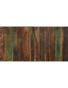 vidaXL Табла за глава Multicolour 200 cm Масивна дървесина Reclaimed