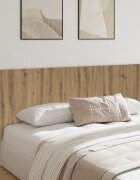 vidaXL Табла за легло Artisan Дъб 200x15x80 cm Инженерна дървесина