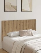 vidaXL Табла за легло дъбов художествен занаятчийски 160x15x80 см инженерно дърво