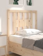 vidaXL Табла за спалня 96x4x100 см бор масив