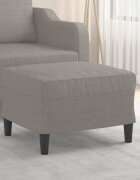 vidaXL Табуретка Таупе 60x50x41 см плат