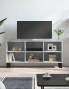 vidaXL ТB шкаф бетонно сив 1035x30x50 см инженерно дърво
