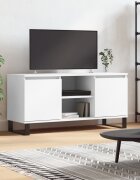 vidaXL ТB шкаф бял 104x35x50 см инженерно дърво