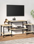 vidaXL ТB шкаф Дъб сонома 117x35x52 см инженерно дърво