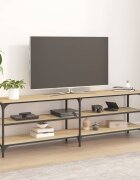 vidaXL ТB шкаф дъб сонома 160x30x50 см инженерно дърво
