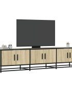 vidaXL ТB шкаф дъб сонома 180x35x41 см инженерно дърво