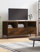 vidaXL ТB шкаф кафяв дъб 102x36x50 см инженерно дърво