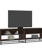 vidaXL ТB шкаф кафяв дъб 1805x40x46 см инженерно дърво