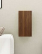 vidaXL ТB шкаф кафяв дъб 305x30x60 см инженерно дърво