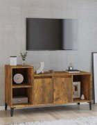 vidaXL ТB шкаф опушен дъб 100x35x55 см инженерно дърво