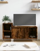 vidaXL ТB шкаф опушен дъб 100x35x55 см инженерно дърво