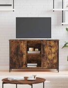 vidaXL ТB шкаф опушен дъб 100x35x65 см инженерно дърво