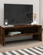 vidaXL ТB шкаф опушен дъб 100x40x40 см инженерно дърво