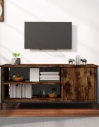 vidaXL ТB шкаф опушен дъб 100x40x45 см инженерно дърво