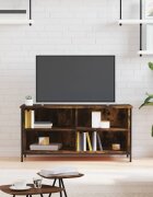 vidaXL ТB шкаф опушен дъб 100x40x50 см инженерно дърво