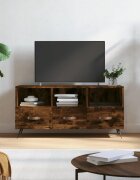vidaXL ТB шкаф опушен дъб 102x36x50 см инженерно дърво