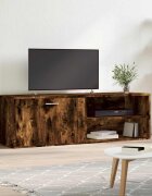 vidaXL ТB шкаф опушен дъб 120x34x37 см инженерно дърво