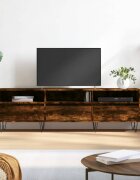 vidaXL ТB шкаф опушен дъб 150x30x445 см инженерно дърво