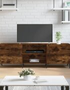 vidaXL ТB шкаф опушен дъб 150x30x50 см инженерно дърво