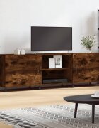 vidaXL ТB шкаф опушен дъб 150x30x50 см инженерно дърво