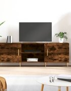 vidaXL ТB шкаф опушен дъб 150x30x50 см инженерно дърво