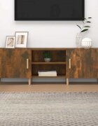 vidaXL ТB шкаф опушен дъб 150x30x50 см инженерно дърво