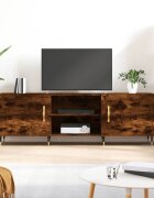 vidaXL ТB шкаф опушен дъб 150x30x50 см инженерно дърво