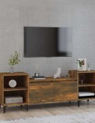 vidaXL ТB шкаф опушен дъб 160x35x55 см инженерно дърво