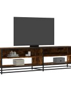vidaXL ТB шкаф опушен дъб 1805x40x46 см инженерно дърво