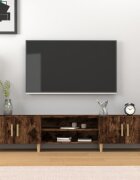 vidaXL ТB шкаф опушен дъб 180x315x40 см инженерно дърво