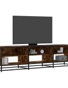 vidaXL ТB шкаф опушен дъб 180x40x46 см инженерно дърво