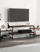 vidaXL ТB шкаф опушен дъб 197x35x52 см инженерно дърво