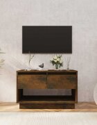 vidaXL ТB шкаф опушен дъб 70x41x44 см инженерно дърво