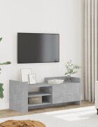 vidaXL ТB шкаф сив 100x35x40 см инженерно дърво