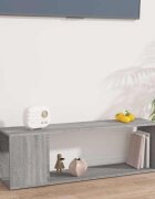 vidaXL ТB шкаф сив сонома 100x24x32 см инженерно дърво