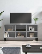 vidaXL ТB шкаф сив сонома 1035x30x50 см инженерно дърво
