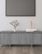 vidaXL ТB шкаф сив сонома 120x30x405 см инженерно дърво