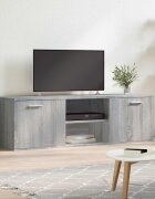 vidaXL ТB шкаф сив сонома 120x34x37 см инженерно дърво
