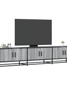vidaXL ТB шкаф сив сонома 210x35x41 см инженерно дърво