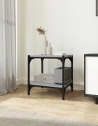 vidaXL ТB шкаф сив сонома 40x33x41 см инженерно дърво и стомана